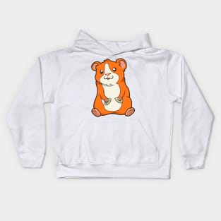 Kawaii guinea pig Kids Hoodie